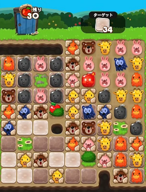 LINE ポコポコ』攻略・ステージ765のコツ＆白花・星花クリア動画