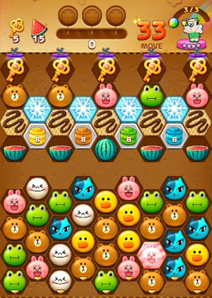 Line Pop2 攻略 レベル1529のコツ 金メダルクリア動画 Gamer Online