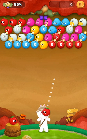 Line バブル2 攻略 ステージ1710のコツ 黄金 クリスタルクリア動画 Gamer Online