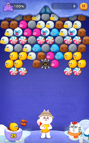 Line バブル2 攻略 ステージ1734のコツ 黄金 クリスタルクリア動画 Gamer Online