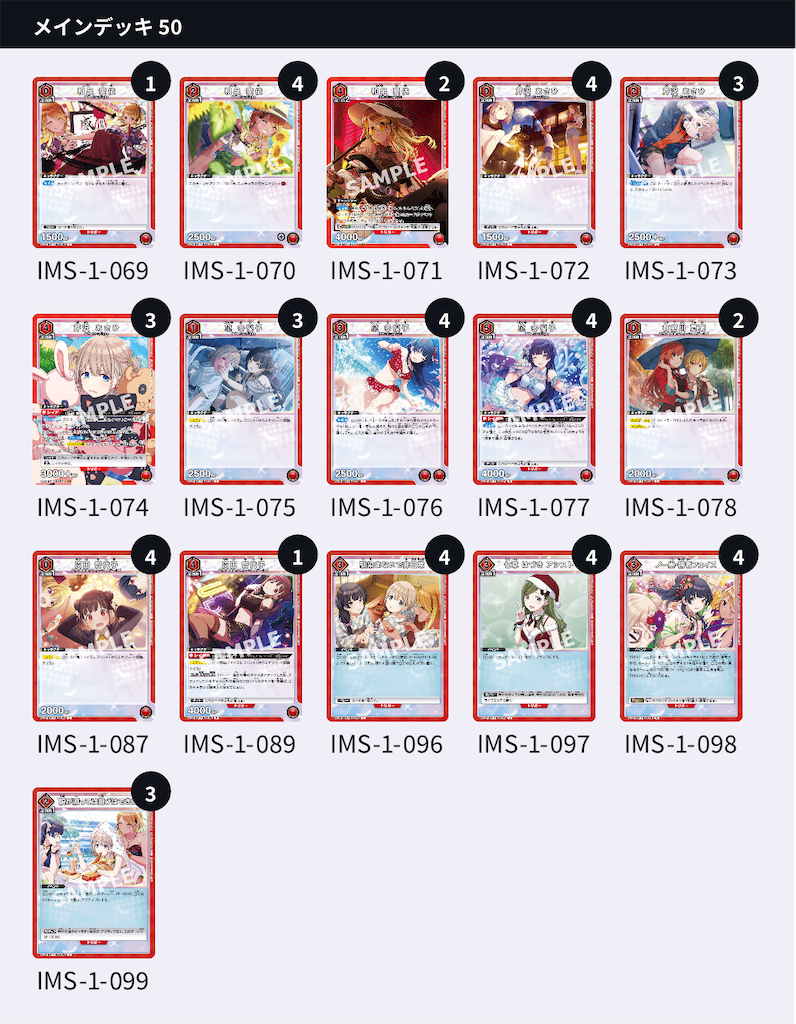 ユニオンアリーナ】ストレイライト軸赤シャニマス メモ書き - みっくが