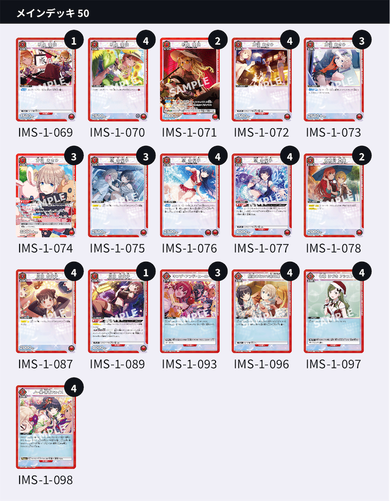 ユニオンアリーナ】ストレイライト軸赤シャニマス メモ書き - みっくが