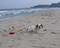 白浜海岸で海を初体験
