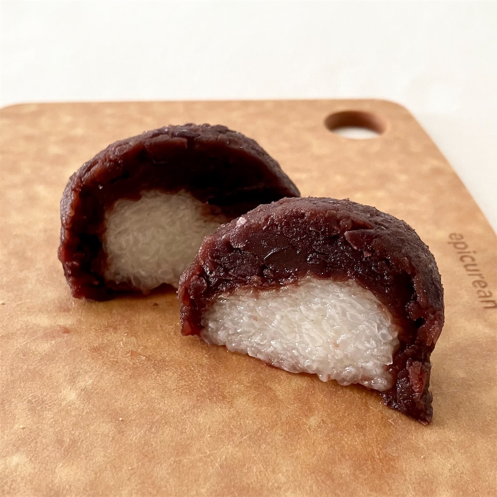 今西軒のおはぎ、つぶあん