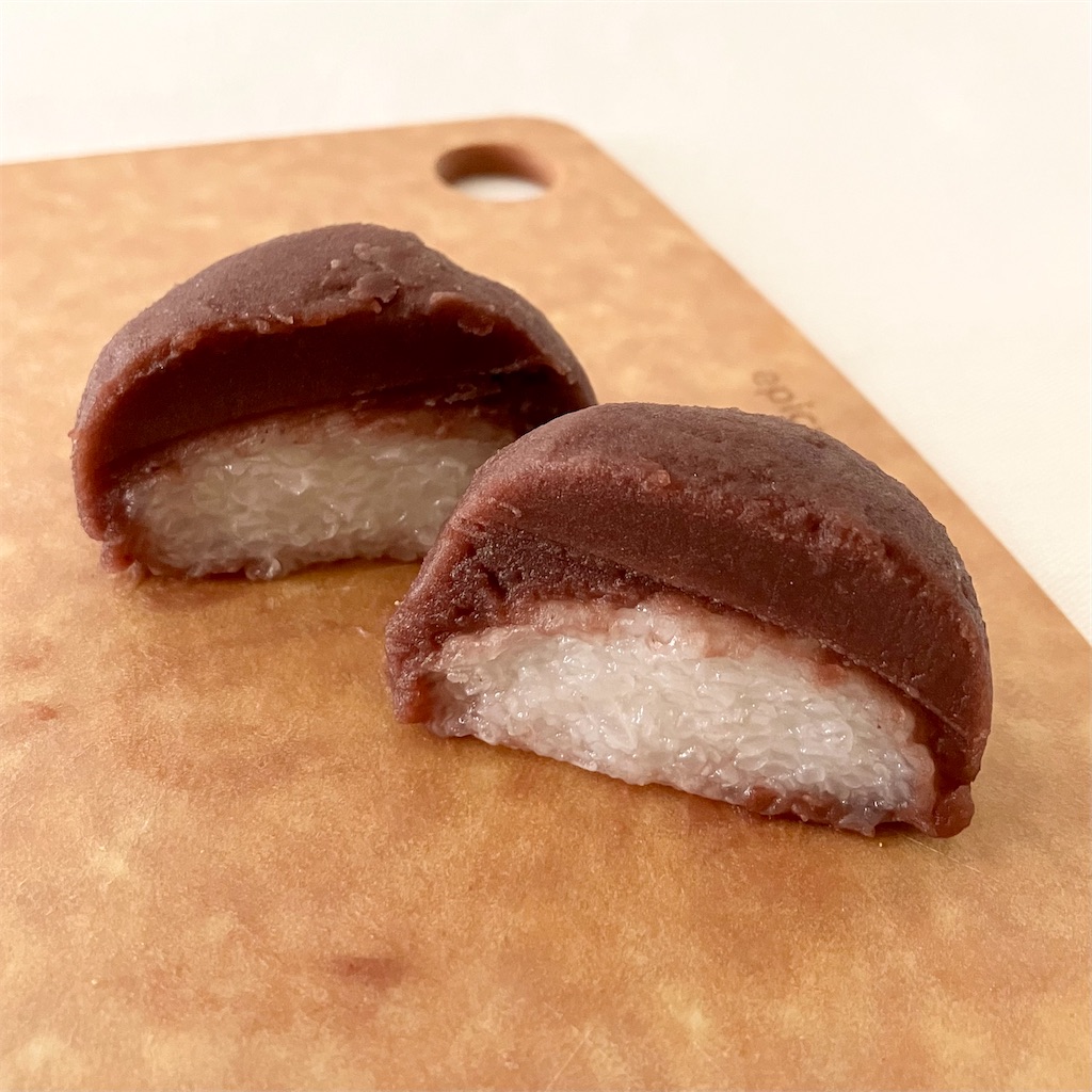 今西軒のおはぎ、こしあん