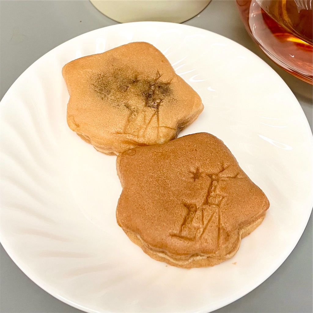 にしき堂の生もみじ、こしあんと粒あん