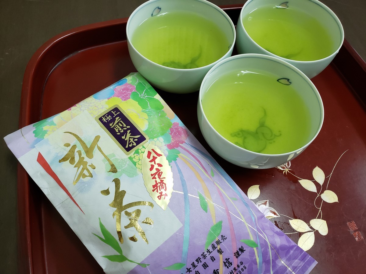 八十八夜摘み茶