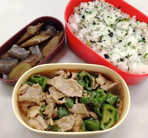 シール容器で作るお弁当 Micvanyのお弁当記