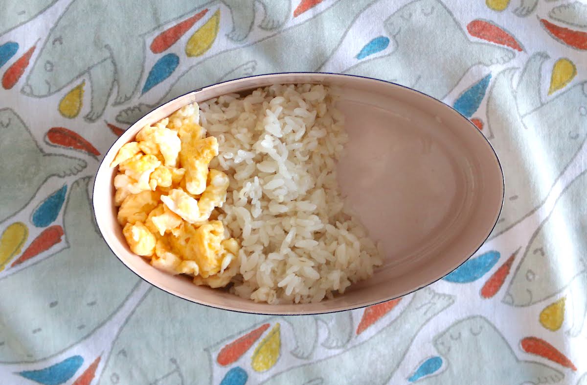 スープジャーで 鹿児島名物 鶏飯 けいはん のお弁当 Micvanyのお弁当記