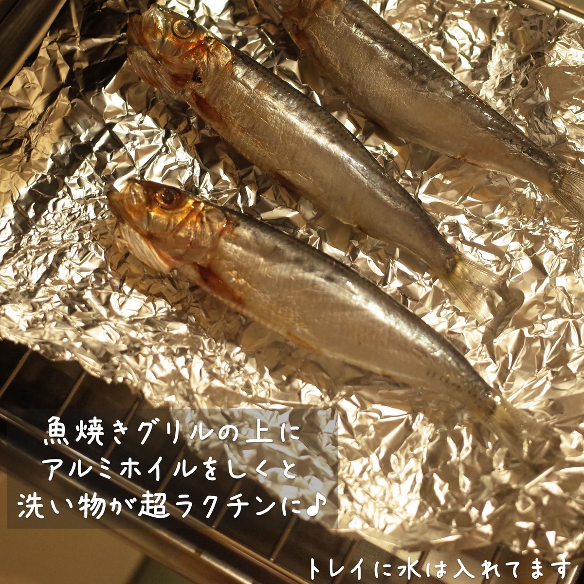 魚焼きグリルのある生活って最高!いわしの丸干し弁当 - micvanyのお弁当記