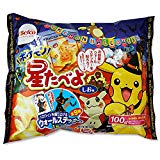 栗山米菓 100g ハロウィン ポケモン 星たべよ しお味(1個売り)
