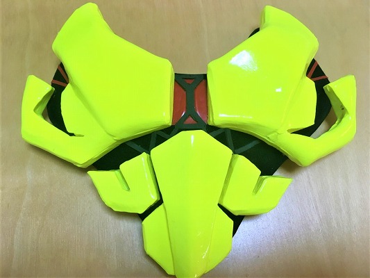作るパーツの一覧 初心者がゼロワンのコスプレ衣装を作ってみました