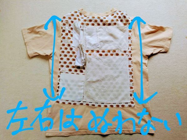 f:id:midoer:20200809103412j:plain お手製カーシートカバー