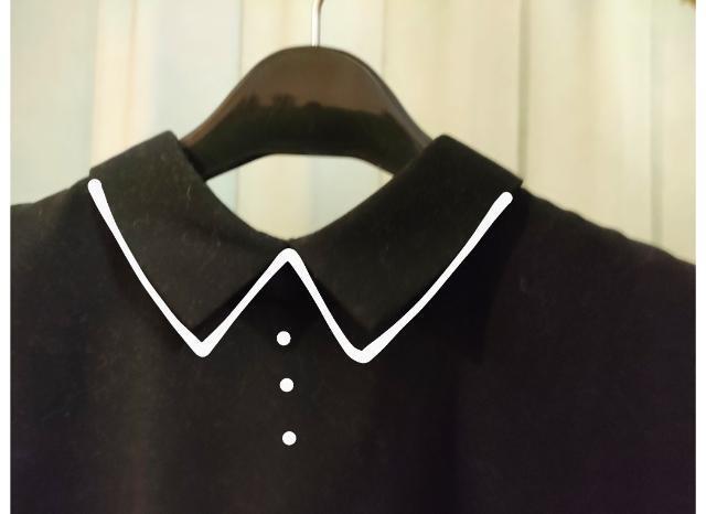 ハンガーにかけられた服