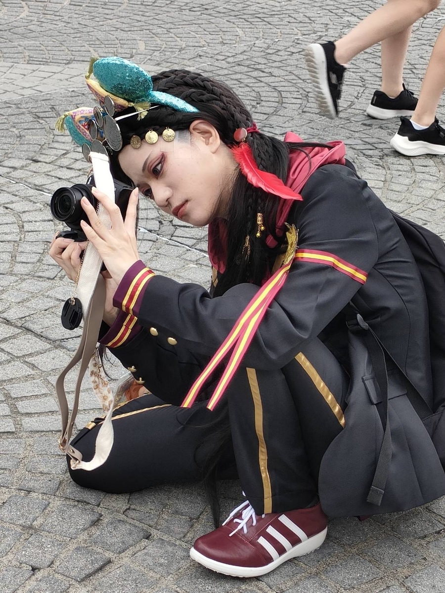 Dハロ仮装2024】ツイステのジャミル🐍エース💖リドル🌹で陸行っ