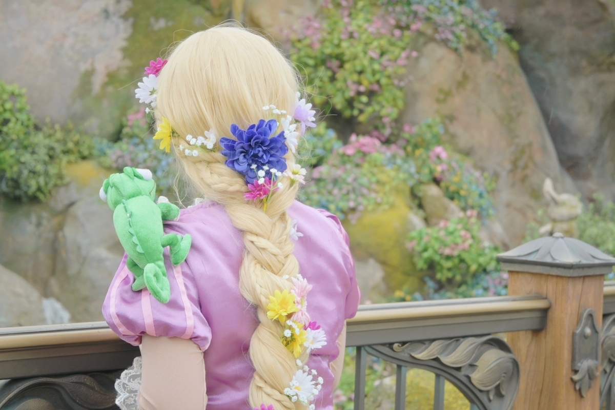 Dハロ仮装2024】ラプンツェル🌼＆メイ🐻ジェラ🐱で行った初