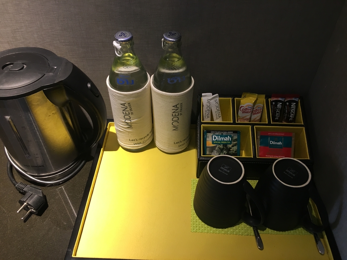 odena by Fraser Bangkokのお水など