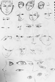 イラスト基礎練習 人物編その4 夢追いキャンバス