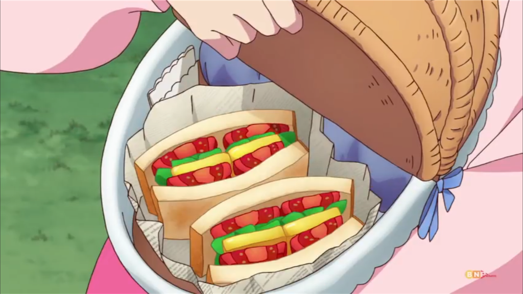 トマト バジル チーズ の スペシャル サンドイッチ