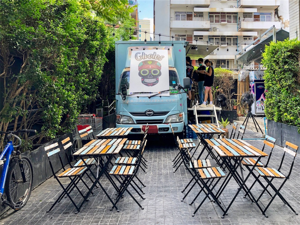 有名店出身のシェフが開いたメキシカンフードトラックcholos Bkk チョロス ビーケーケー アソーク M S Bangkok Life Diary