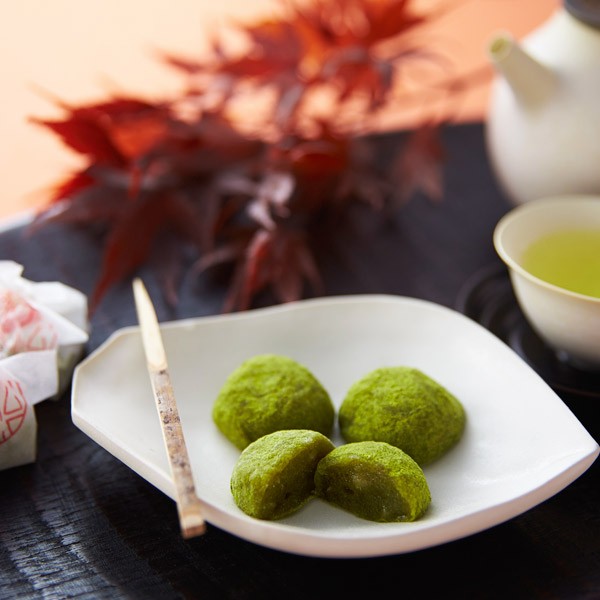 宇治抹茶きなこのクルミ餅