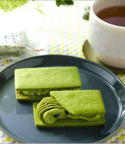 宇治抹茶バターサンド