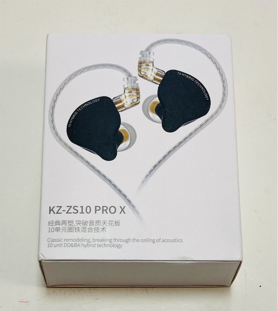 イヤホン 有線 カナル型 イヤホン イヤモニ型 KZ ZS10 PRO 中華 【塩水