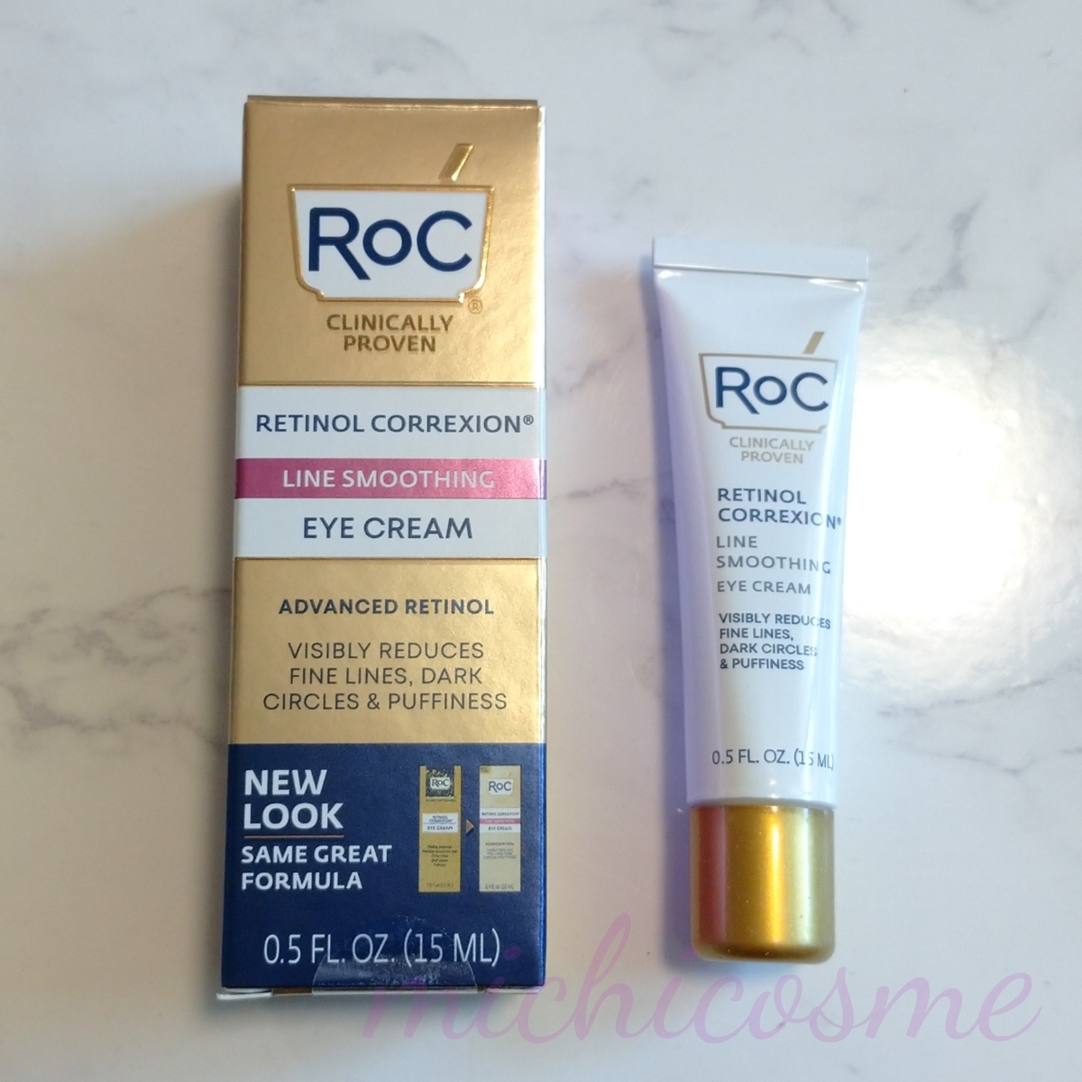 ROCのレチノールアイクリーム写真