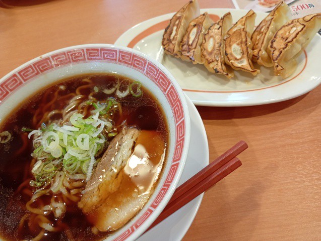 休日昼食　創業祭の幸楽苑（7554）で、ブラックラーメンを食べてみた（2026年10月）