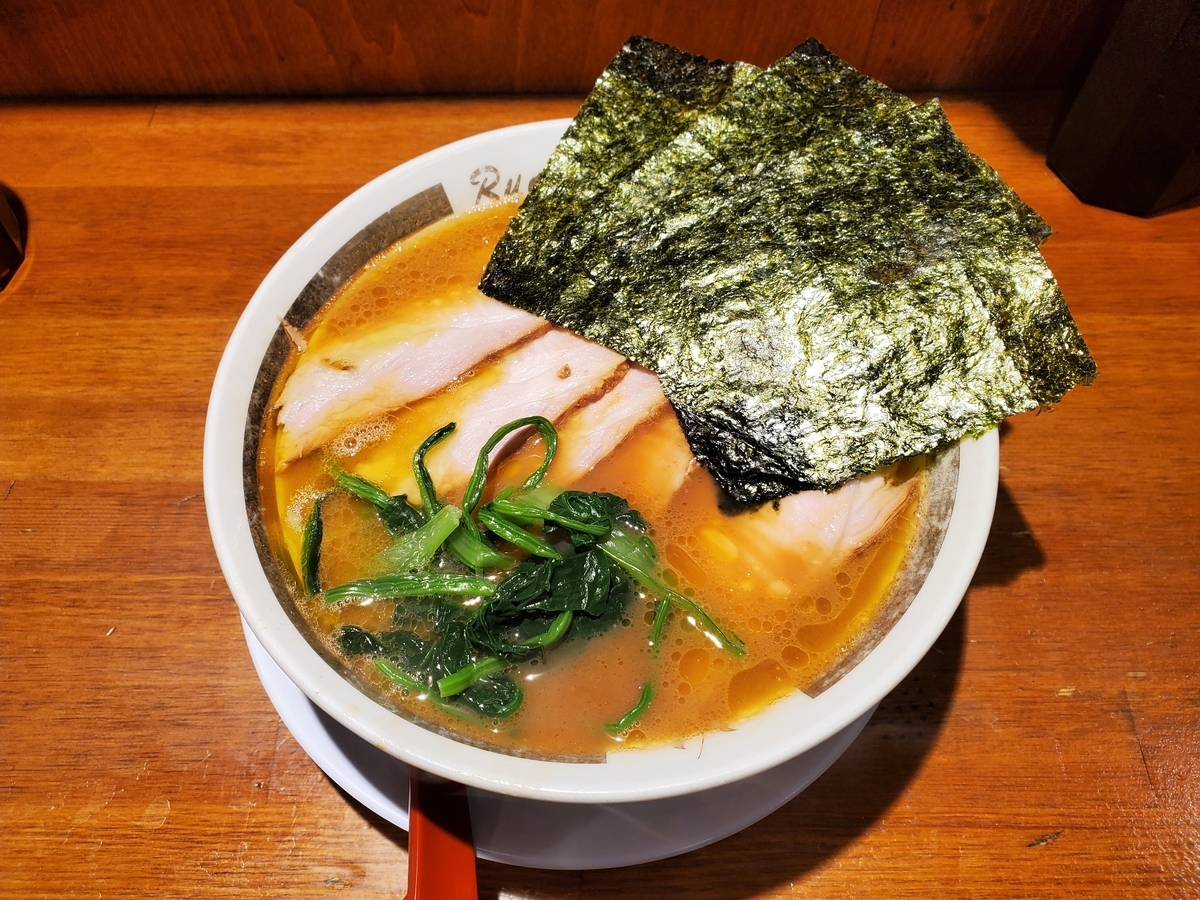 東京】荻窪『麺家 龍～Ryo～』で家系ラーメンを堪能して、荻窪丸
