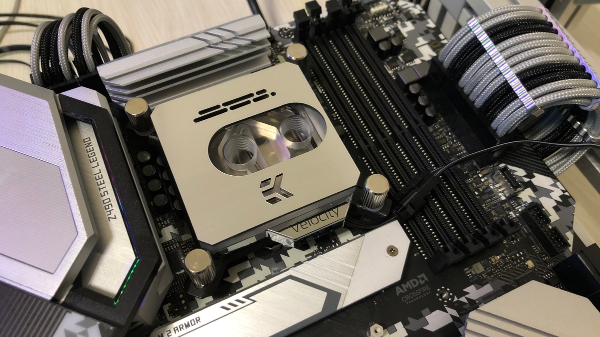 ASRock Z490 STEEL LEGEND マザボ ＋NZXT水冷クーラー ASRock Z490