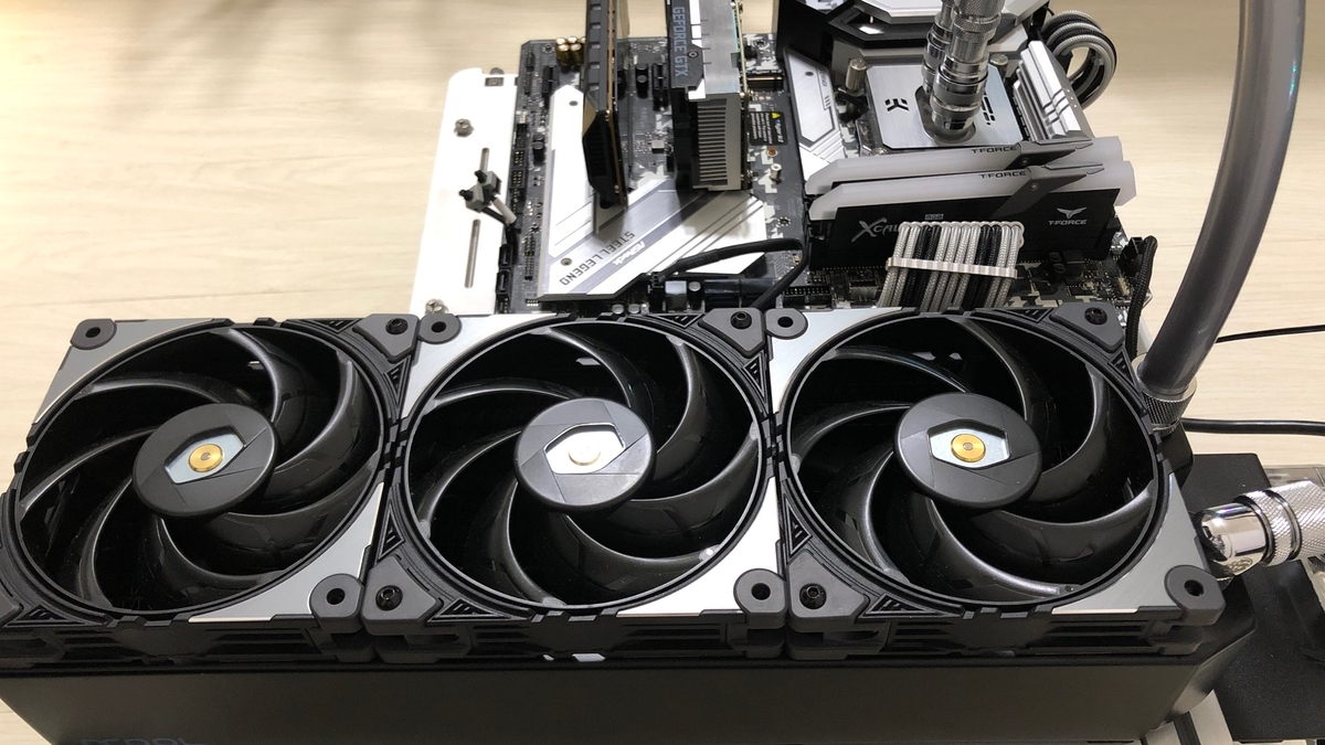 旬組み！2020「10900K + Z490 Steel Legendで簡易水冷vs本格水冷 冷却