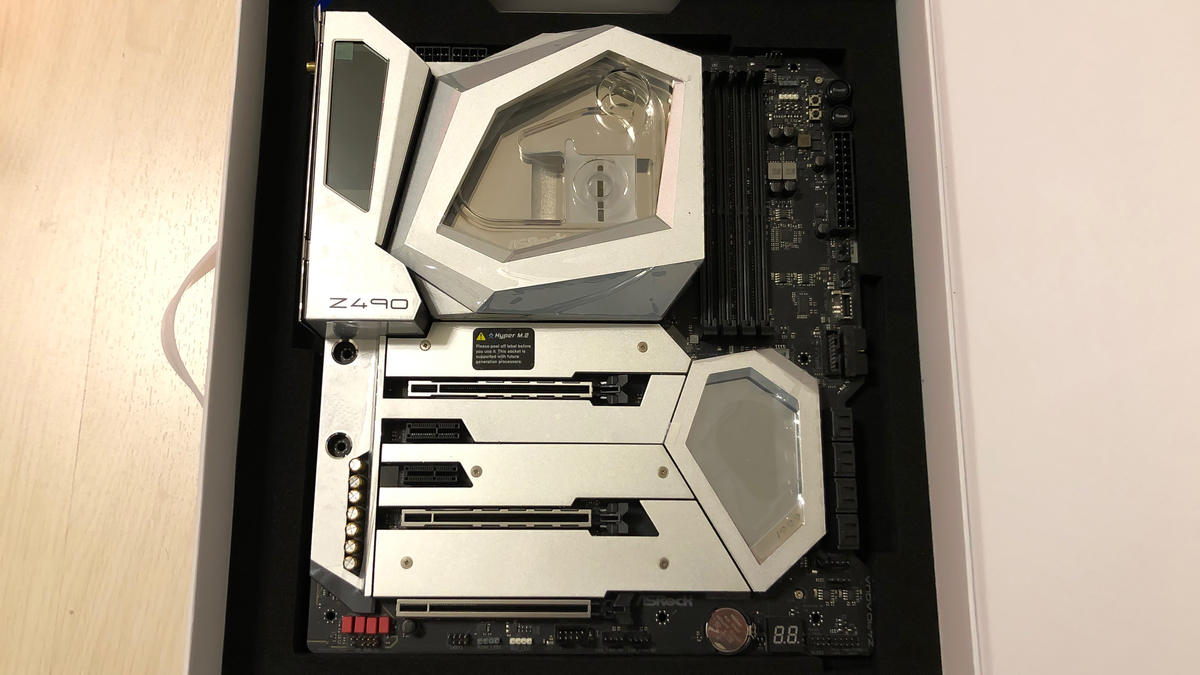999リミテッドエディション「ASRock Z490 AQUA」開封レビュー
