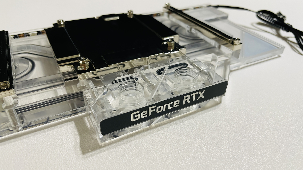 Alphacool「Eisblock Aurora Acryl GPX-N RTX 3090/3080 with
