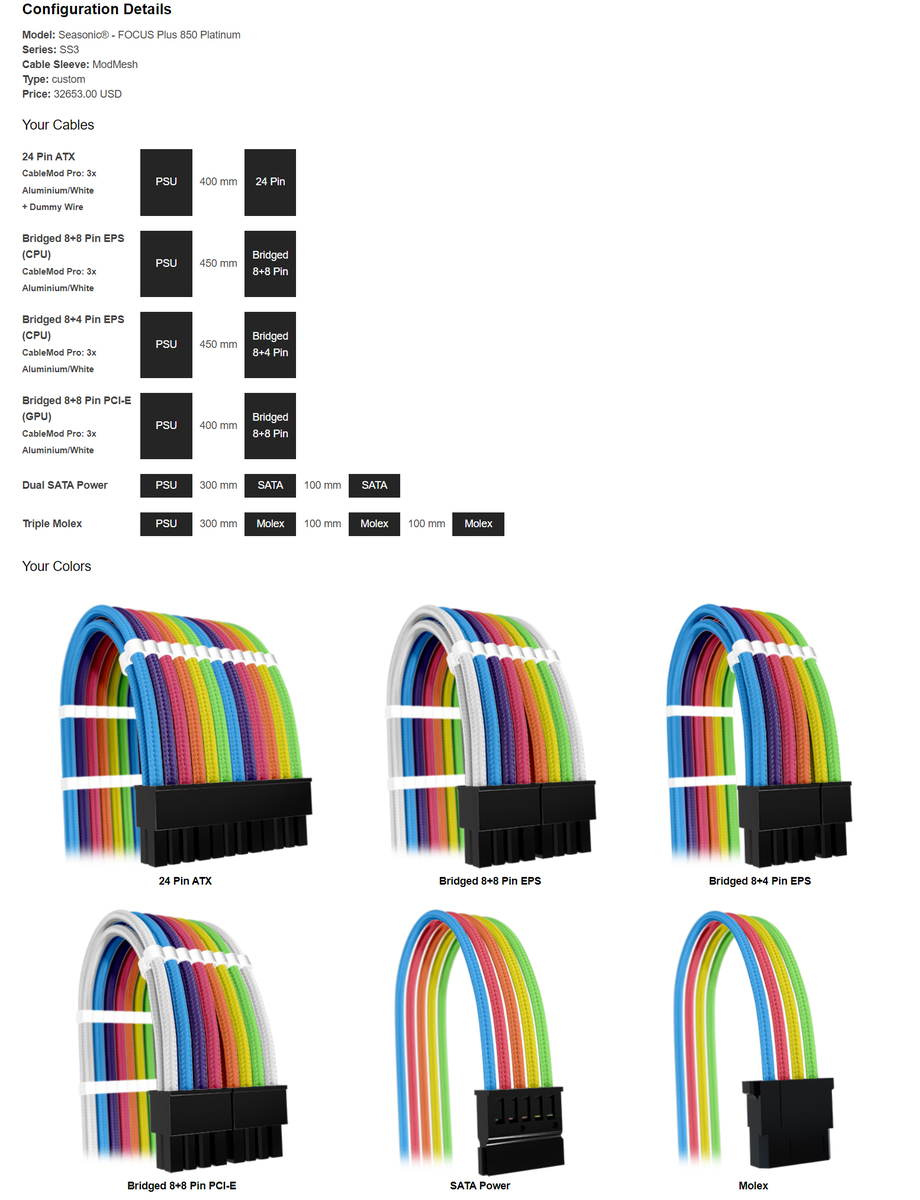 CableModのカスタムPSUケーブルで最高にかわいいベンチ台PCを作った