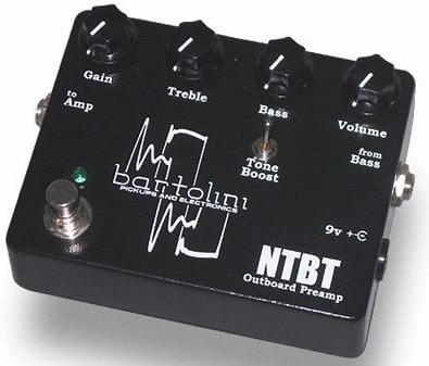 Bartolini NTBT Outboard Preamp～ノイズレスで温かみのあるベース