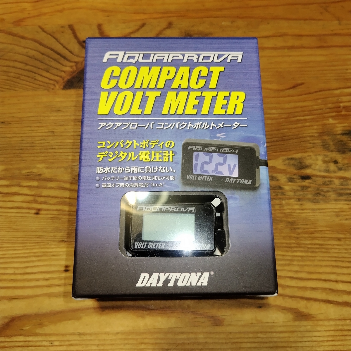 デイトナ(Daytona) AQUAPROVA (アクアプローバ) バイク用 電圧計