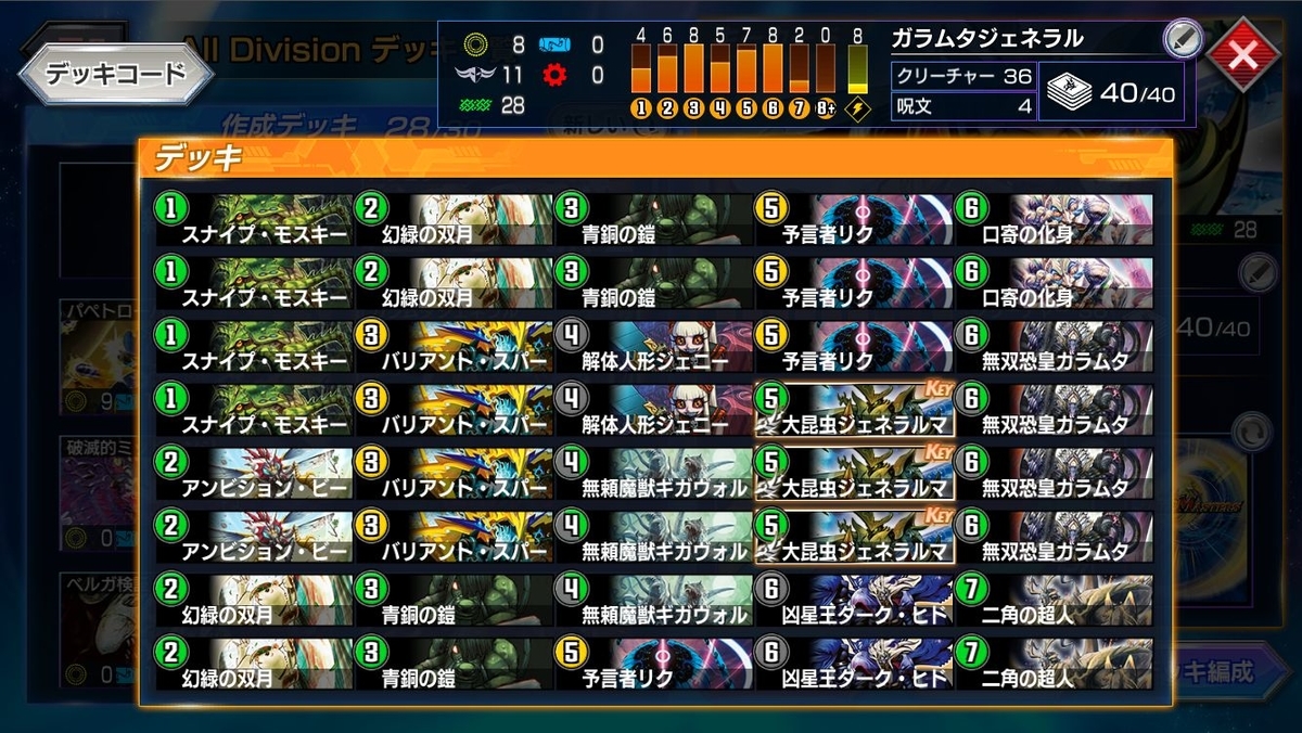 ガラムタジェネラル Ver 07 デュエプレ Dmpp 07 ミケガモのブログ