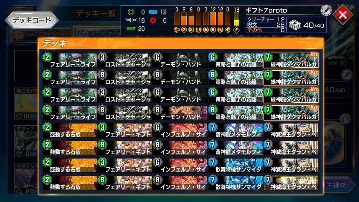 ギフトサイン7 デュエプレ Dmpp 10 ミケガモのブログ