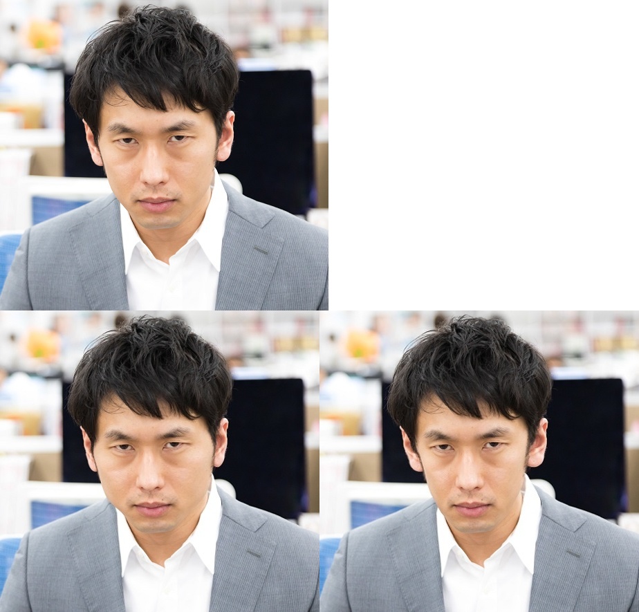 輪郭を変えて顔を太らせる 痩せさせる つくるって楽しい 輪郭を変えて顔を太らせる 痩せさせる つくるって楽しい