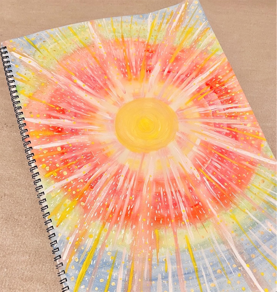 水彩画 kissing the sun - STAY FREE