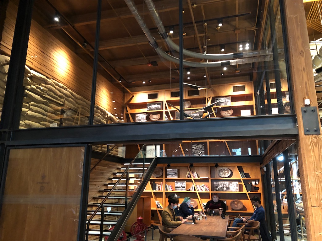 シアトル旅行記④：1日目 スターバックス RESERVE SEATTLE