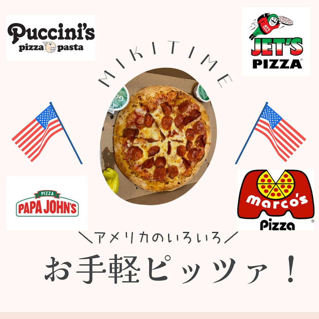 アメリカのピザいろいろ - mikitime