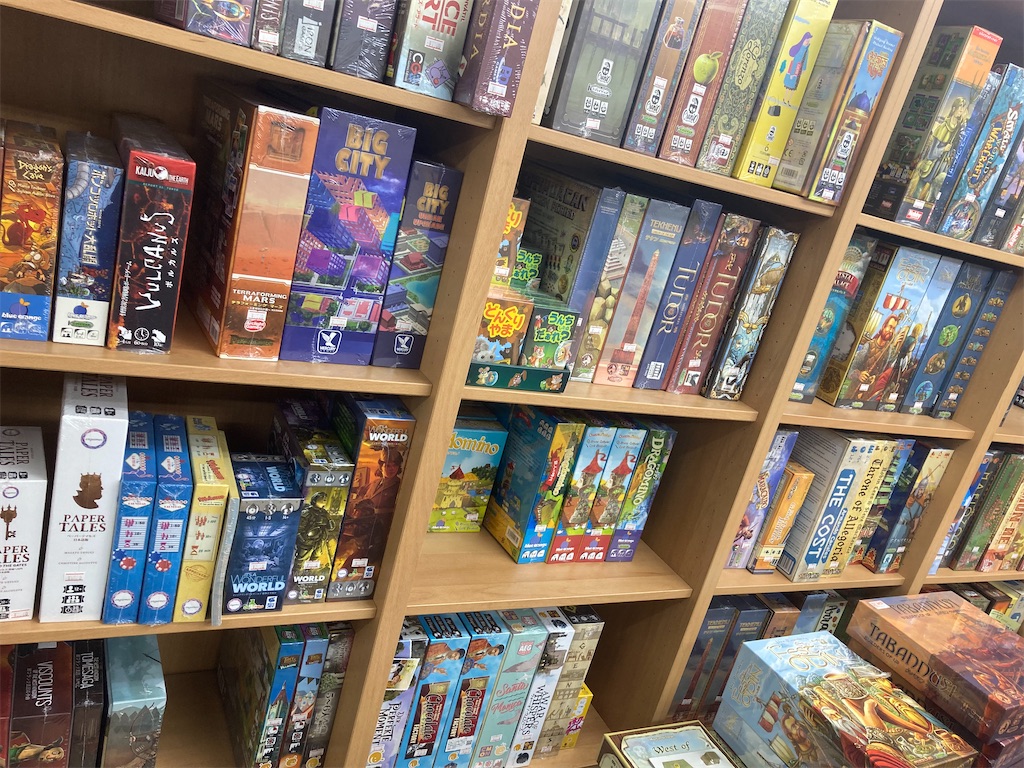 三鷹にあるボードゲームのお店「テンデイズゲームズ」 - 旅するボードゲームブログ