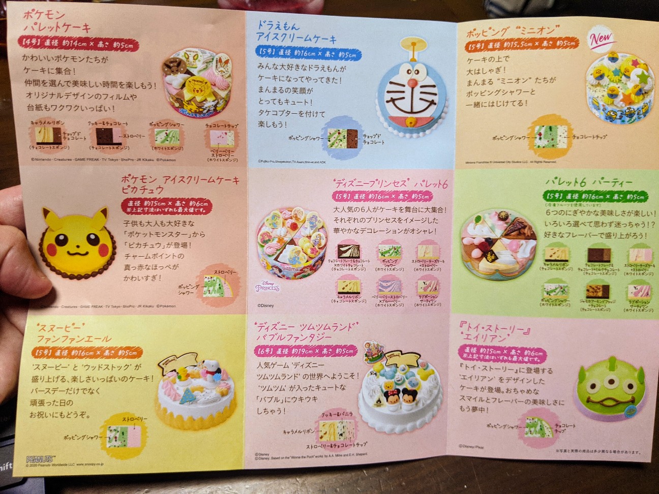 サーティワンでお誕生日のアイスクリームケーキの予約方法 主婦の独り言日記
