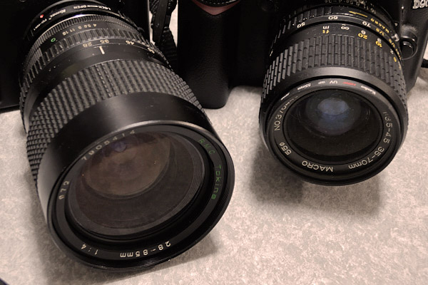 RMC TOKINA 28-85mm/F4 (Model MXZ285)」分解・清掃・撮影 - 虹
