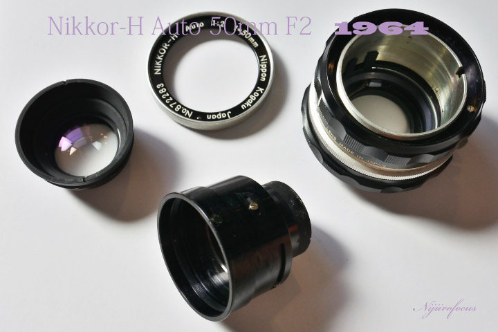 オールドレンズ・ニコン「Nikkor-H AUTO 50mm F2」を軽く清掃し