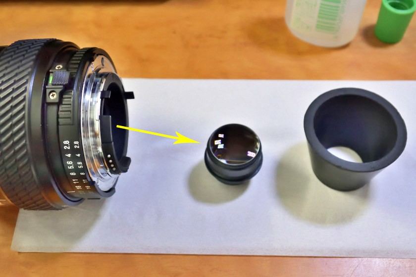 トキナ「Tokina AF287 28-70mm f/2.8-4.5 AF」簡単な分解・清掃 - 虹色