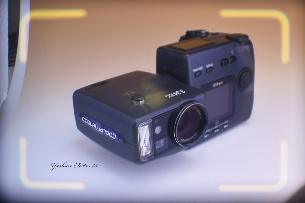 330で買った「ヤシカ・エレクトロ35G」を磨いてみました☆ - 虹色