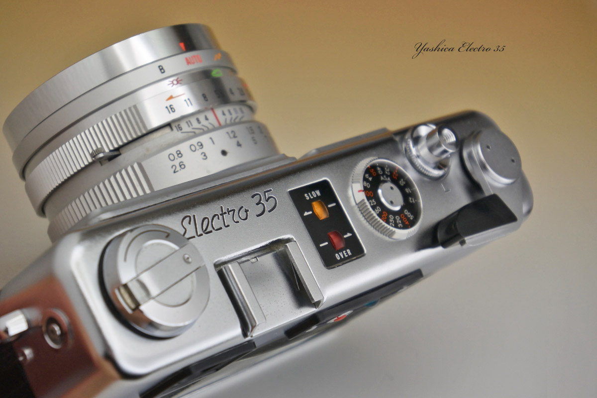 330で買った「ヤシカ・エレクトロ35G」を磨いてみました☆ - 虹色